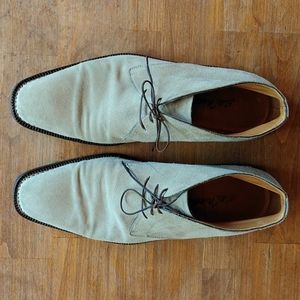 Sutor Mantellassi tan suede chukka boot ankle shoes